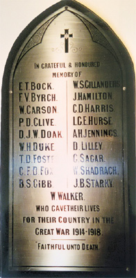 Charles Davey Harris Memorial